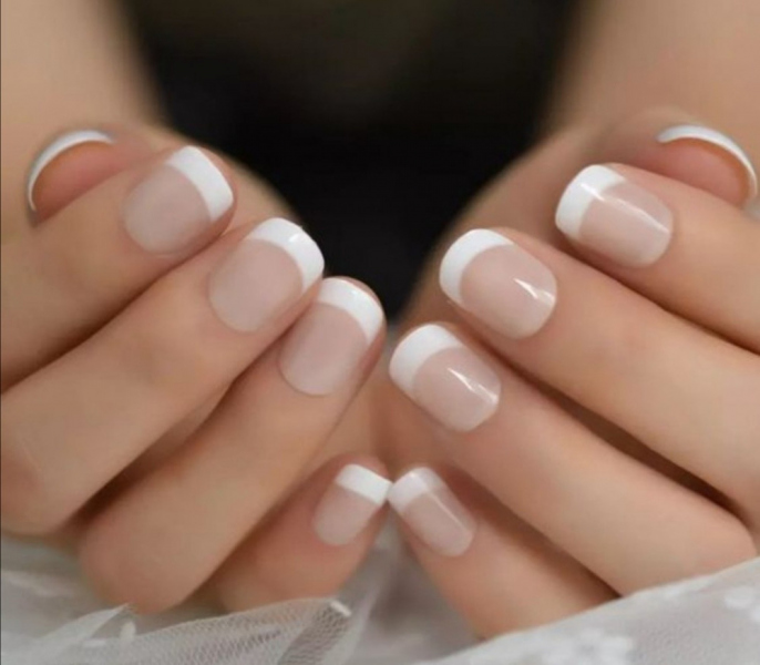 NAIL ART FRENCH NAILS اظافر تركيب